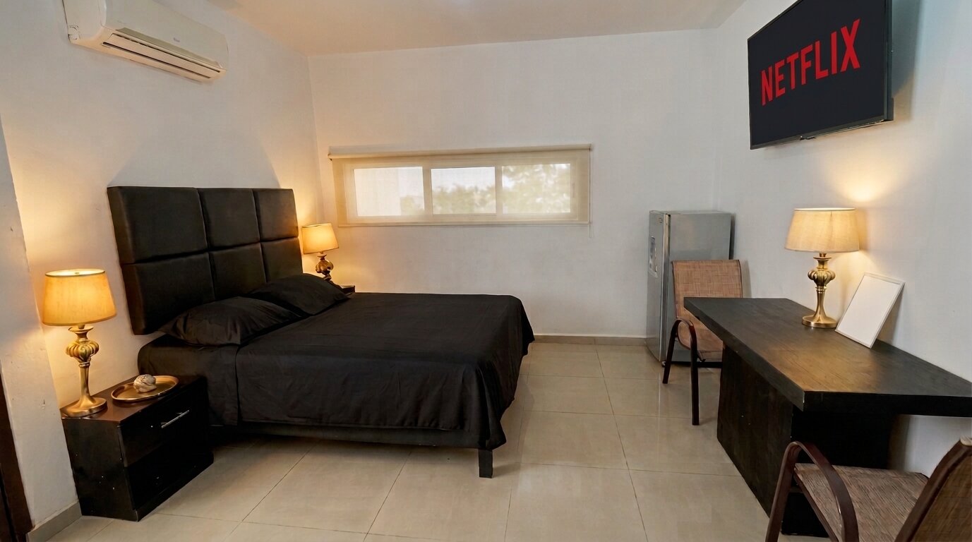 Departamento 64 amueblado con cocineta en Montes de Ame, Merida Yucatan - Davish's House Apartments